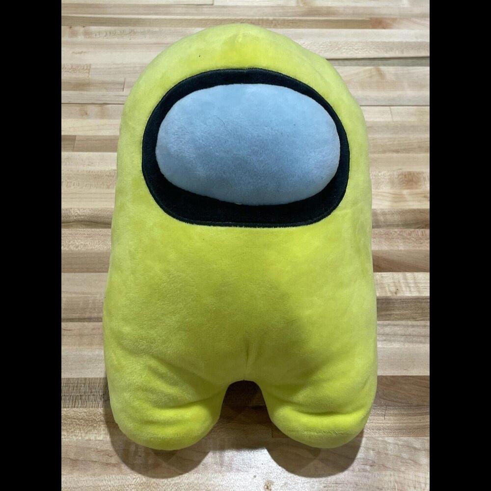 Among Us 9” inch Yellow Crew Mate Toikido Premium Soft Plush Toy